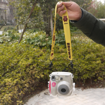 Cute single shoulder oblique satchel stand up shell camera braces mini11 crystal shell mini7 8 9 protective sleeves