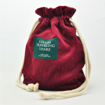 Retro literary camera bag SLR camera bag portable protective cover thickened velvet bag camera inner bag