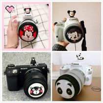 Suitable for Sony Nikon Canon Cute Cartoon Lens Cover Filter Cover a6000200d18-55m50750d80d