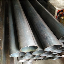 Steel pipe round pipe black iron pipe decorative furniture pipe Φ65-Φ89 black bright precision cold drawn hollow pipe spot