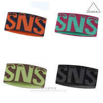 European and American autumn and winter orders double-layer knitted ski hoop headgear yoga sweat-absorbing sports belt