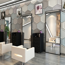 Net Red Beauty Hair Lens Desk Hair Salon Special Brief Freshener Modern Wind Nordic Mirror Single-sided Floor Mirror Hairdresden mirror