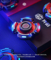 Fingertip gyro Luminous alloy luminous horror Finger decompression decompression artifact Anti-anxiety