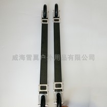 Carbon Fiber Roller Type Dryland Ski Cross-country Pulley Into Campus Dryland Pulley Double Board Cross-country Pulley Ski