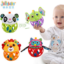 Baby Hand Grab Ball Ball Ball Lovely Animal Modeling Hole Soft Rubber Ball Newborn Patient Young Toys