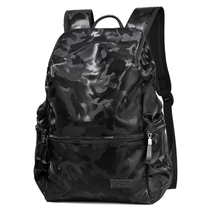 Hong Kong I TGREG waterproof backpack mens trend travel bag leisure computer bag large capacity student schoolbag