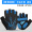 Обыкновенные силиконовые перчатки черно - синие