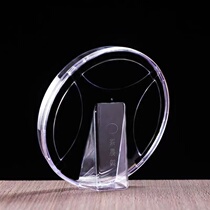 Tea Cake Rack Sample Display Case Transparent Plastic Tea Cake Practical 357g Tea Cake Packaging Pu-erh Tea Cake Tea Shelf