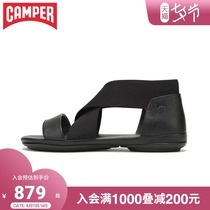 Camper Watch womens shoes Right Nina Cross Strap Design Sandals Summer flat womens sandals