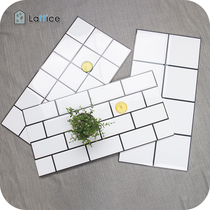 Modern minimalist kitchen glazed tile balcony bright plaid bread brick bathroom wall tile 300x600