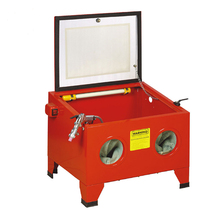 Small box sandblasting Machine Manual 90 machine desktop equipment degreasing dentures dental impurities pneumatic Burr sandblasting