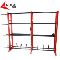 Double-row rack Four-layer multifunctional storage rack Private education storage rack Bell rack Bell rack KettlePot Bell medicine ball placement rack