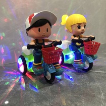 Baby Infant Baby Electric Toy Car Spin Stunts Universal Lights Light Music Children Boys 0-1-2