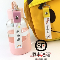 Kindergarten name sticker Pure cotton seam-free waterproof buckle name sticker Childrens clothes label custom school uniform name sticker