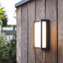 UME outdoor wall lamp waterproof simple super bright balcony led exterior wall Villa aisle yard entrance outdoor courtyard light