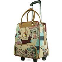 Light Tie Rod Bag Women Luggage Bags Business Boarding Travel Bags Carry-on Luggage Bags Short Korean Version Travel Bag