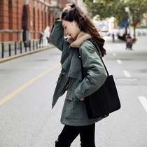 Gush cotton coat female short section student jacket 2020 winter dress new Korean version tooling bf cotton suit for waist small cotton padded jacket