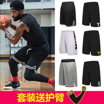 Basketball pants mens loose knee five points Beach quick-dry running fitness training middle pants sports shorts Women summer aj23