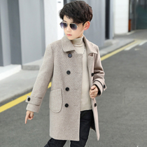 Boys Mao jacket autumn clothes 2021 New Yangqi Children in the big clothes great children in autumn and winter in the middle of the winter