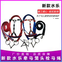 Saddle Harness Wire plate Water Le five flowers Forehead Reins Mouth armature Iron horse chew Riding Horse racing supplies Bridle head