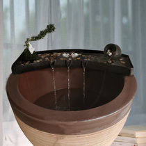 Fish tank water flow device circulating fish water system running water board rockery courtyard landscaping water tank small ornaments fountain accessories