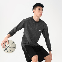 UZIS quick-drying long-sleeved mens summer sports running fitness clothes basketball Ice Silk sunscreen top loose quick-drying body shirt