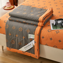 100 pure cotton full cotton summer cool quilted by summer New Xinjiang cotton flowers by the core thin section pure cotton air conditioning by dormitory Single quilt