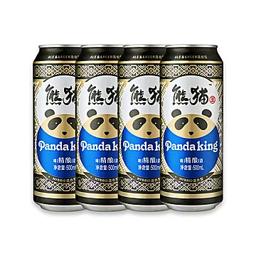 熊猫王精酿啤酒12度麦芽啤酒整箱[40元优惠券]-寻折猪