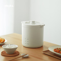 olayks mini rice cooker smart dormitory home multi-functional small rice cooker 1 2L capacity 1-2 people