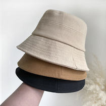 Spring and summer new hat female Korean version of cotton thin sun hat sunscreen hat bucket hat fisherman hat fashion wild tide