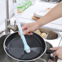 Multifunction through tap cleaning brush Kitchen Supplies Anti Splash Sink Wash Dish Dishwashing Brushed Cups Brush