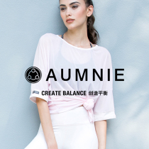 AUMNIE Aomini loose mesh T-shirt womens new mid-sleeve casual top Joker yoga suit breathable blouse