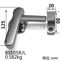 304 stainless steel rotating door clasp hand lock more tightly closed door handle vacuum box stainless steel handle