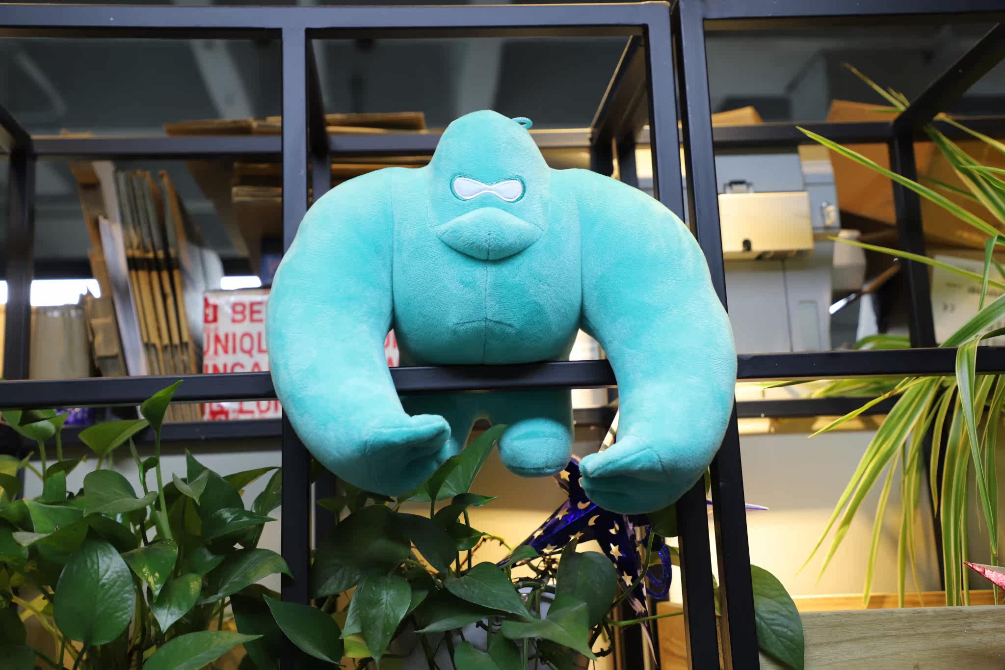 "守门猿"正品猿宝公仔,猿宝毛绒玩具,睡觉娃娃生日礼物,男女