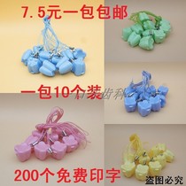 Dental small baby tooth box small tooth box tooth shape jewelry storage box collection box oral dental materials