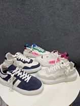 10 25 J R NEW TIDE EXTRAVAGANT MEN AND WOMEN GENUINE LEATHER CASUAL SHOES 100 HITCH TIDE BOARD SHOES SLOW SHOCK NON-SLIP SOLE