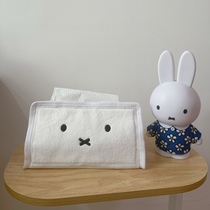 Three Days Series Cartoon Cartoon Rice Flying Boris Embroidered Paper Towels Box Home Desktop Housing Able to hang on-board pumping paper