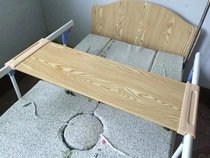 Hospital table board nursing bed accessories nursing bed wooden dining table guardrail table pull up detachable telescopic