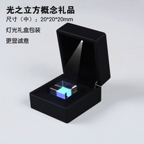 Luminous gift light Prism photo crystal cube Valentines Day girlfriend light gift light cube cube prism