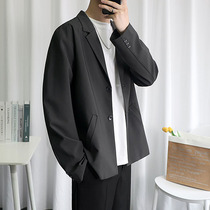 ins small suit male casual coat autumn ligament design sensory small crowd top dk uniform Korean version of trend suit