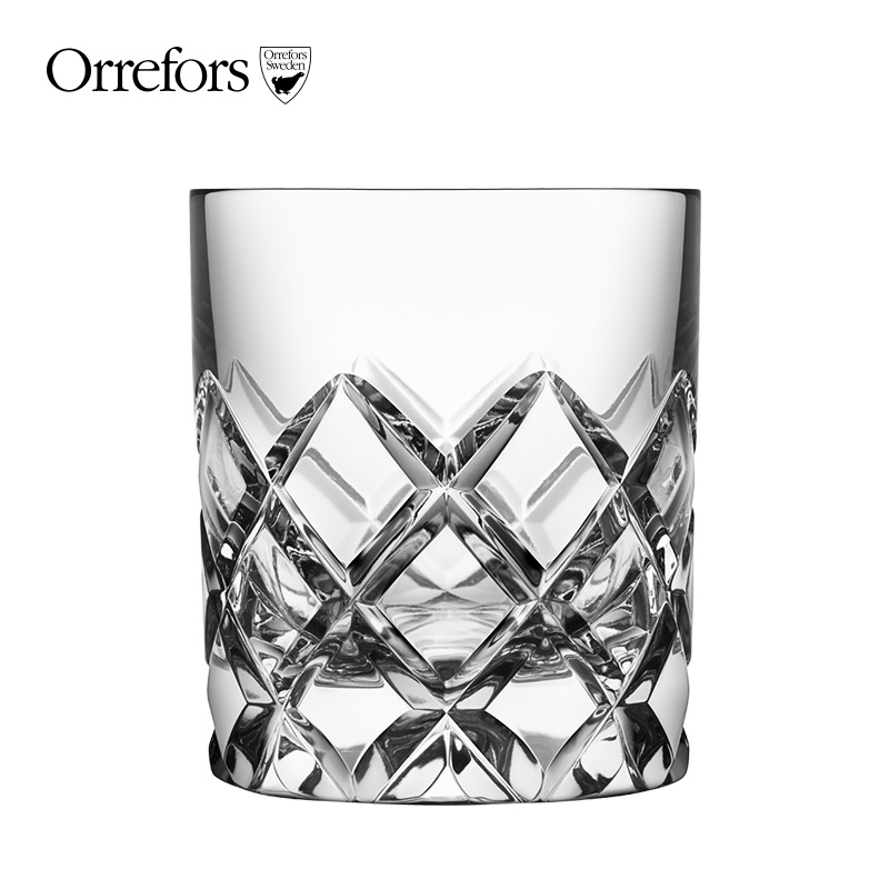 Orrefors进口水晶玻璃SOFIERO威士忌杯白酒杯家用酒具礼盒装酒杯
