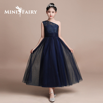 Childrens dress Princess dress girl dress spring 2021 New Chinese children host evening dress show dress dress dress dress
