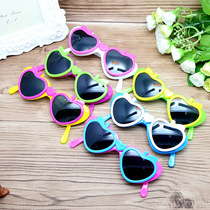 Rainbow Run activity with childrens goggles sunglasses 2-7 years old wear color mix and match