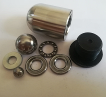 Fitness gyro accessories 30 specifications stainless steel material live head ice rattle head homemade gyro with tip ice