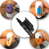 1pcs Nail Art Graffiti Pen Black Color UV Gel Polish Design