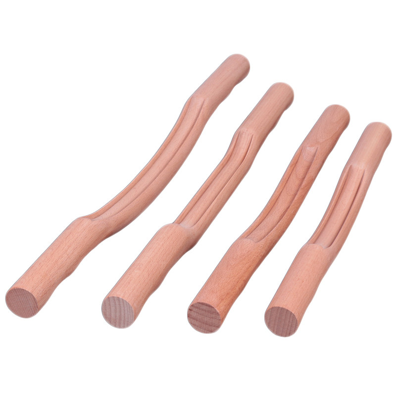 大号方便榉木擀筋养生棒拨棍棒剥筋赶筋刮痧按摩穴位棒