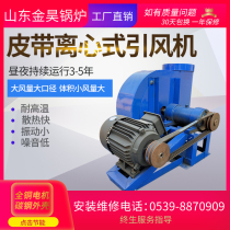 Y9-55C type boiler belt induced draft fan exhaust fan industrial dust exhaust fan high temperature pipe centrifugal fan