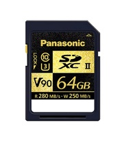 Panasonic Panasonic RP-SDZA64G flash memory card 64G SD 280M S 250M S support 4K