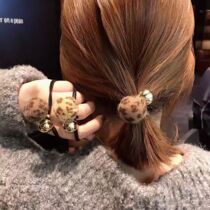 South Korea East Gate Mura autumn and winter New sexy BAO WEN hair ball head rope Hairband