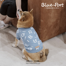 Blue Port Pet Clothing Spring Autumn Clothing Small And Medium Dog Computer Jacquard Sweater 100 Hitch Warm Fashion Sweatshirt